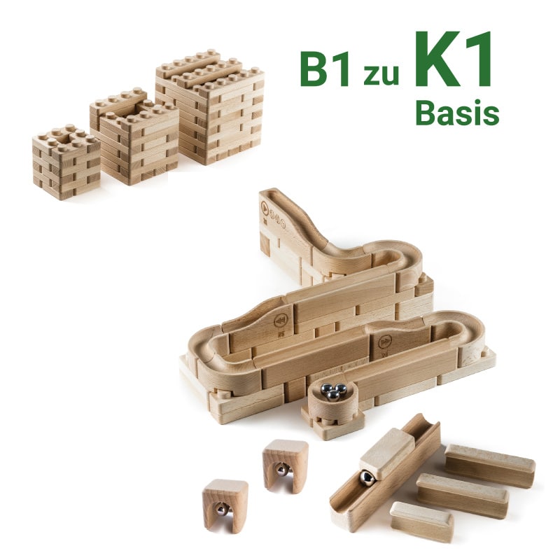 Holzbausteine Erweiterung zu K1